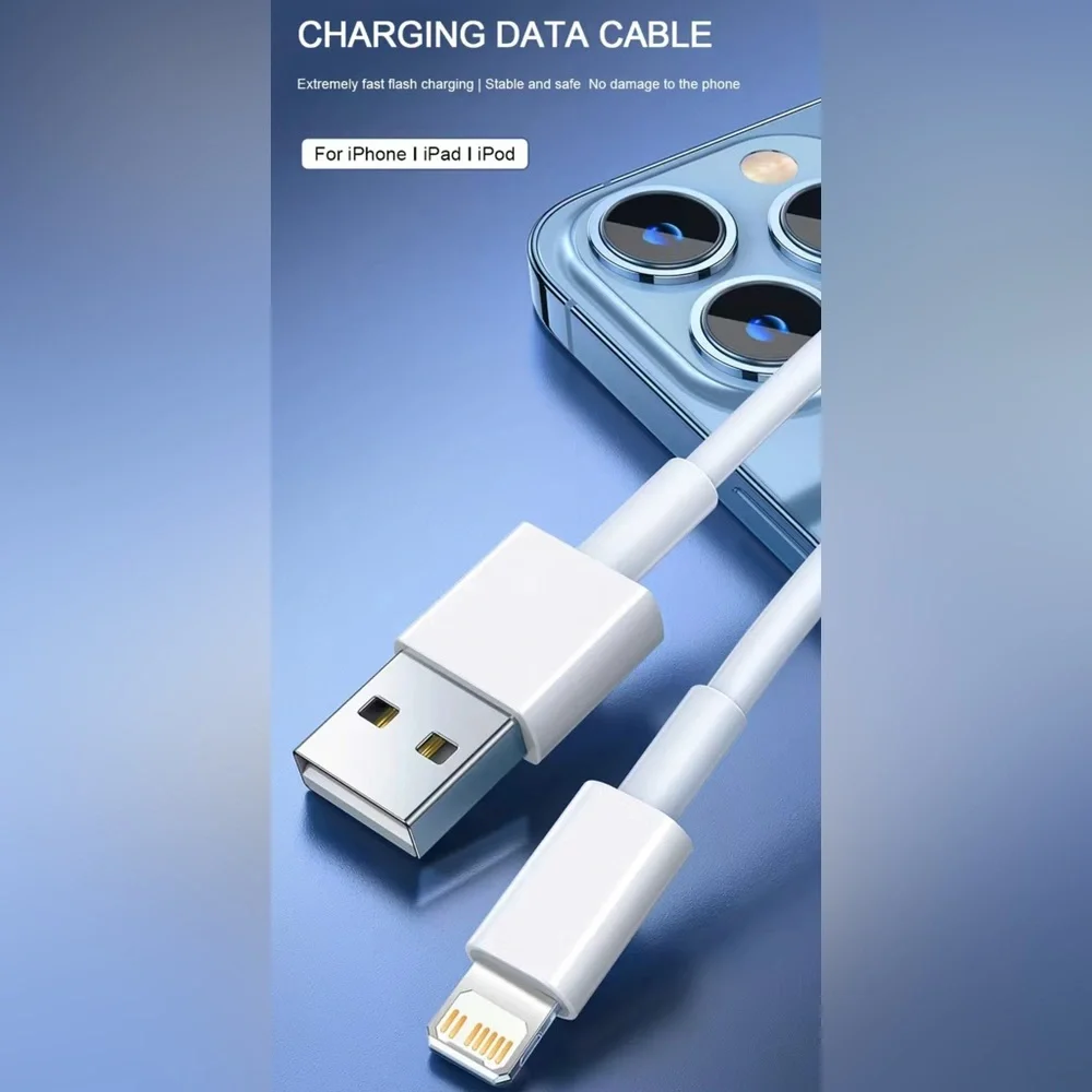 PD/USB Fast Charging Cable IPhone 15 14 13 12 11 Pro Max USB XR X XS 8 7 Wire